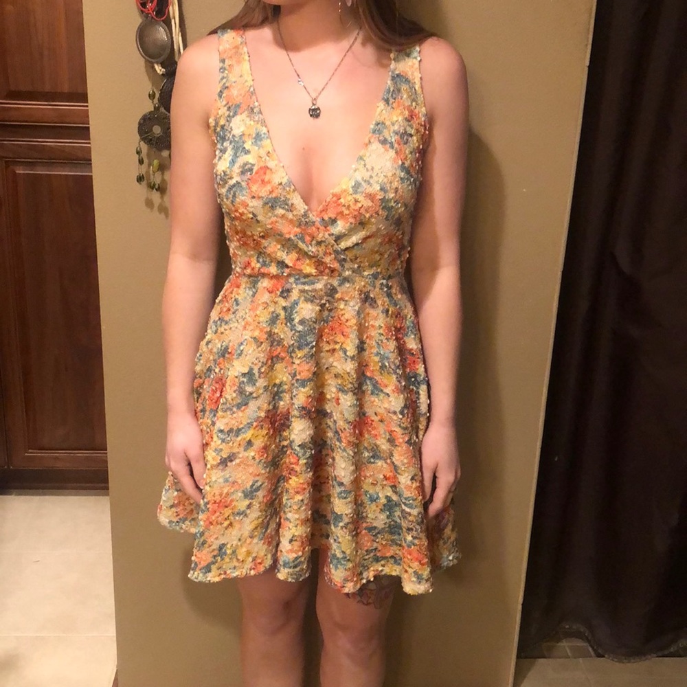 A-line dress